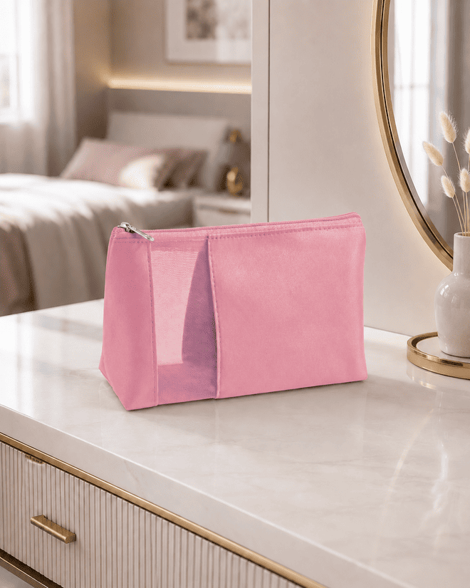 Bolsa Cosméticos Nécessaire Mesh