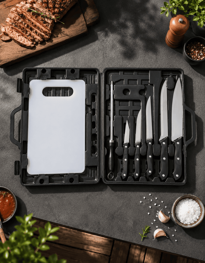 Kit Churrasco Plovdiv 7 Peças
